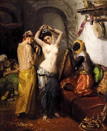 Orientalist Interior, Theodore Chasseriau